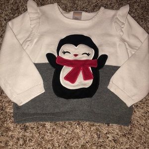 Gymboree 2T penguin sweater